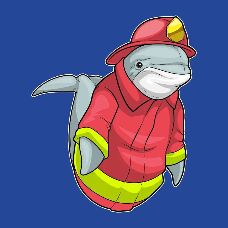 Dolphin Pompier Pompier Brigade