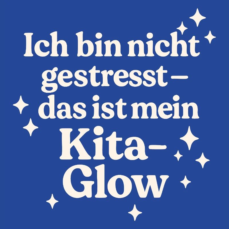 Ich bin nicht gestresst... (hellbeige)