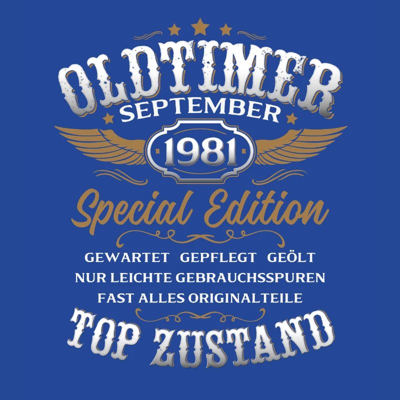 44. Geburtstag Geschenk Oldtimer September 1981