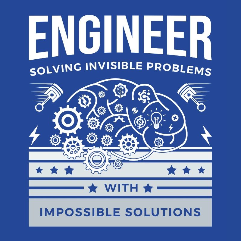 ENGINEER – Solving Invisible Problems T-Shirt