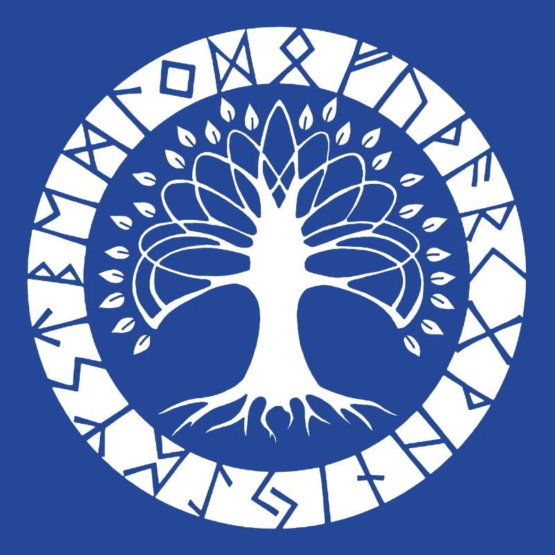 White Runic Tree