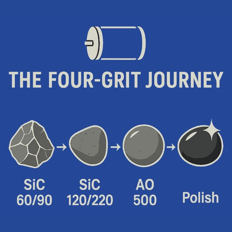 The four-step grinding process
