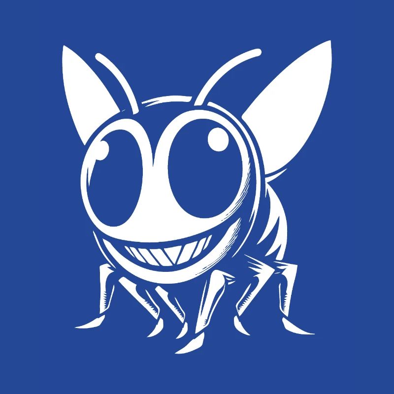 Funny Wasp Design – Comic Fun