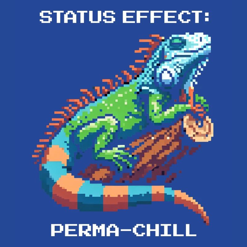 Status Effect: Continuous Chill | Iguana Terrarium