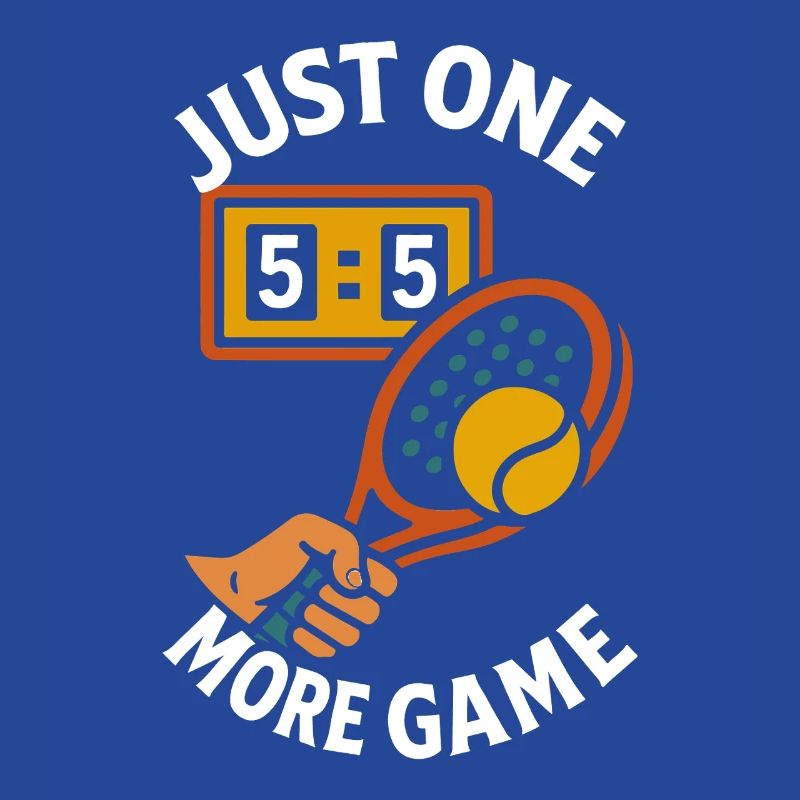 Padel Just One More Game funny design