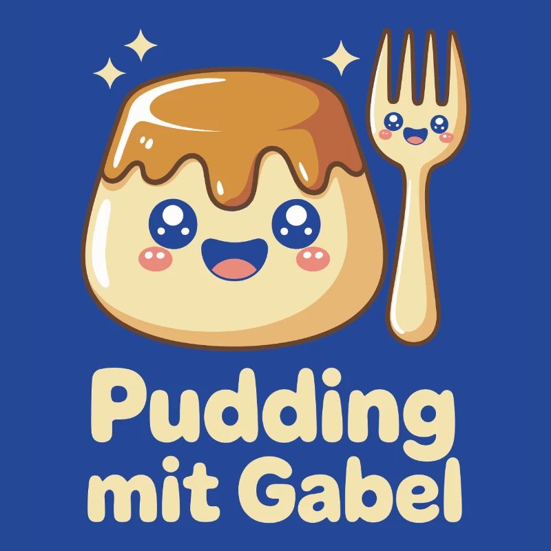 Pudding Mit Gabel