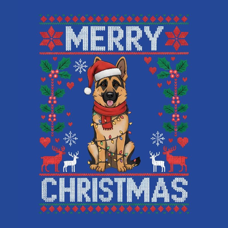 German Shepherd Christmas Gift Xmas