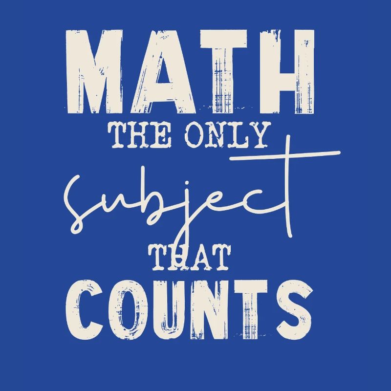Les maths sont les seules qui comptent