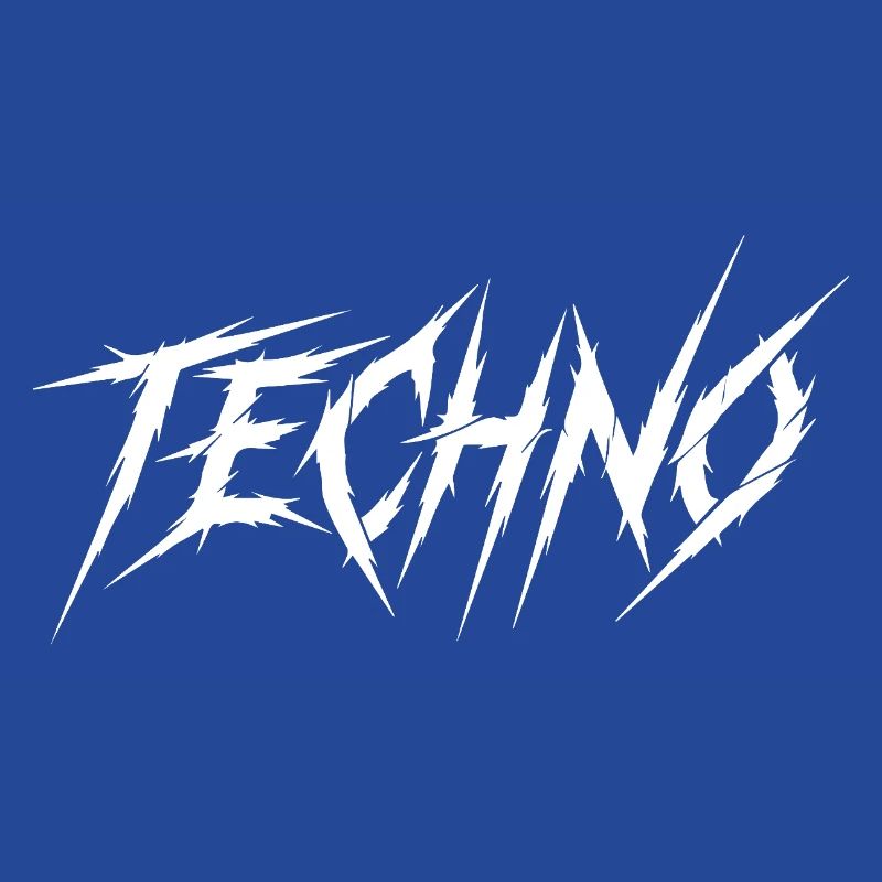 Sharp Techno Typeface