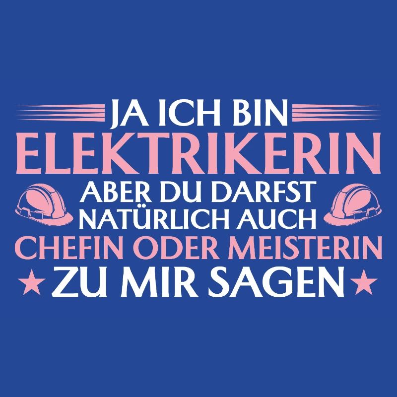 Elekterikerin Chefin oder Meisterin - Handwerkerin