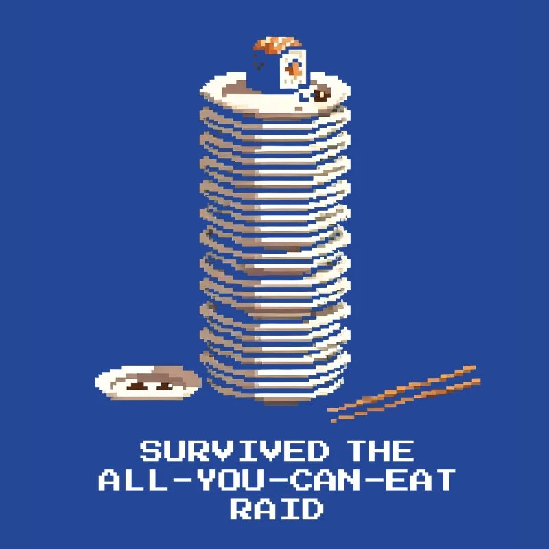 Survived All-You-Can-Eat Raid | Sushi Buffet