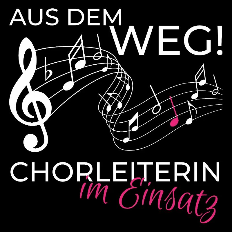 Chorleiterin im Einsatz