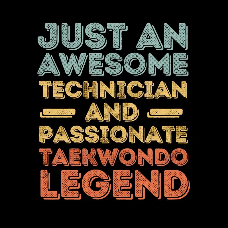 Technician Taekwondo retro