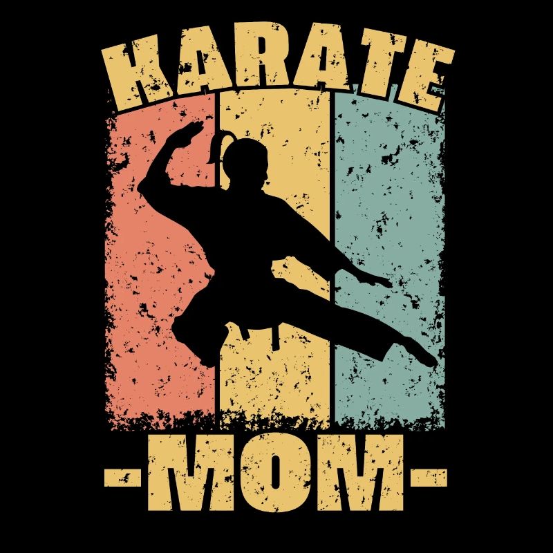 Karate-Mutter