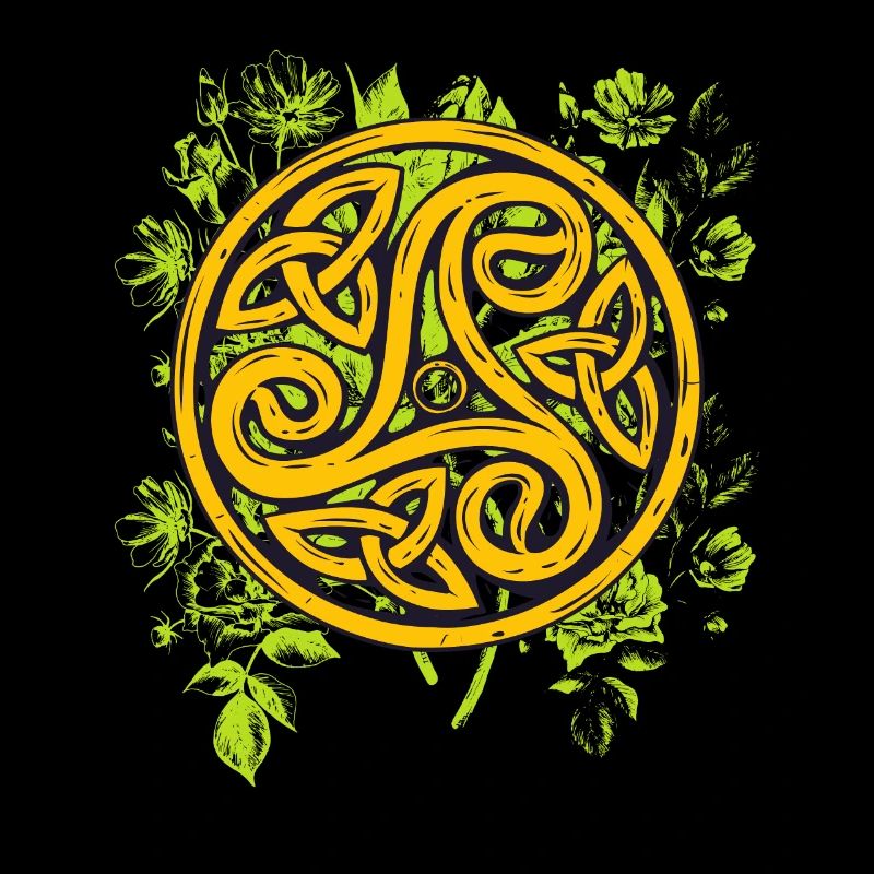 Triskele Celtic symbol