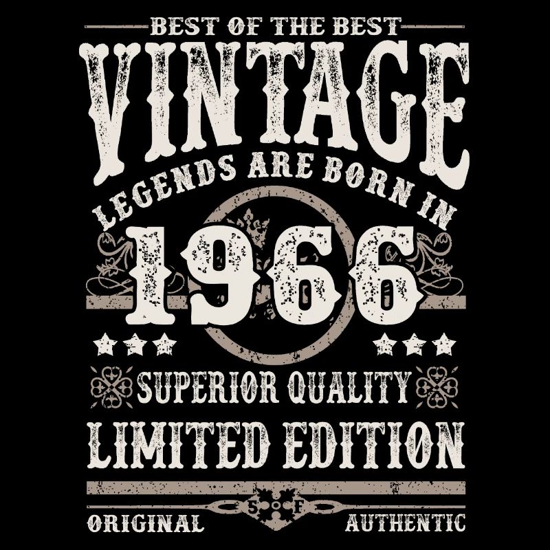 Legends are born in 1966