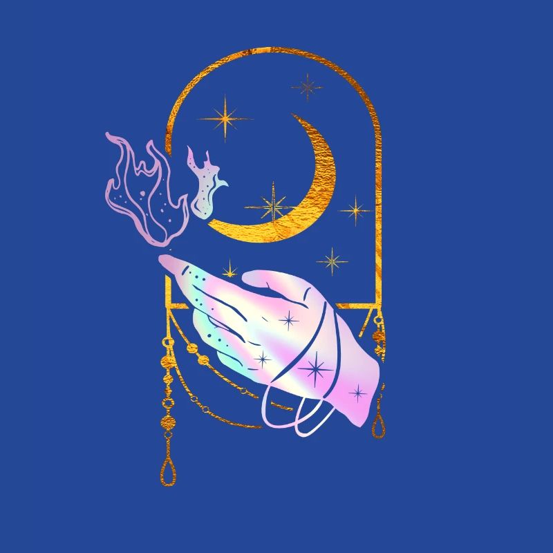 Esoteric Hand Magic Occult Goth Wicca