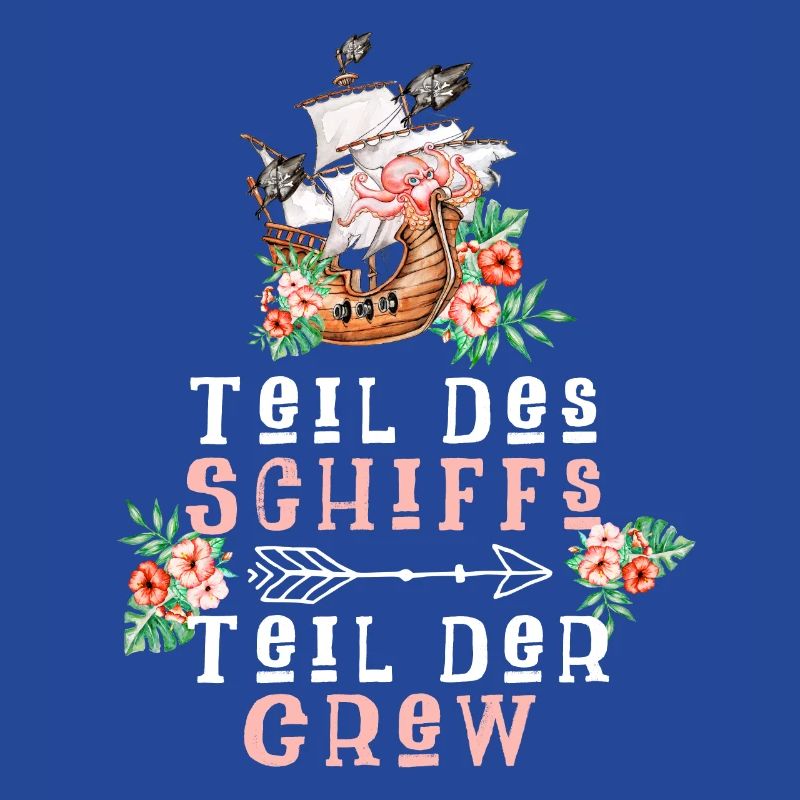 Teil des Schiffs Teil der Crew