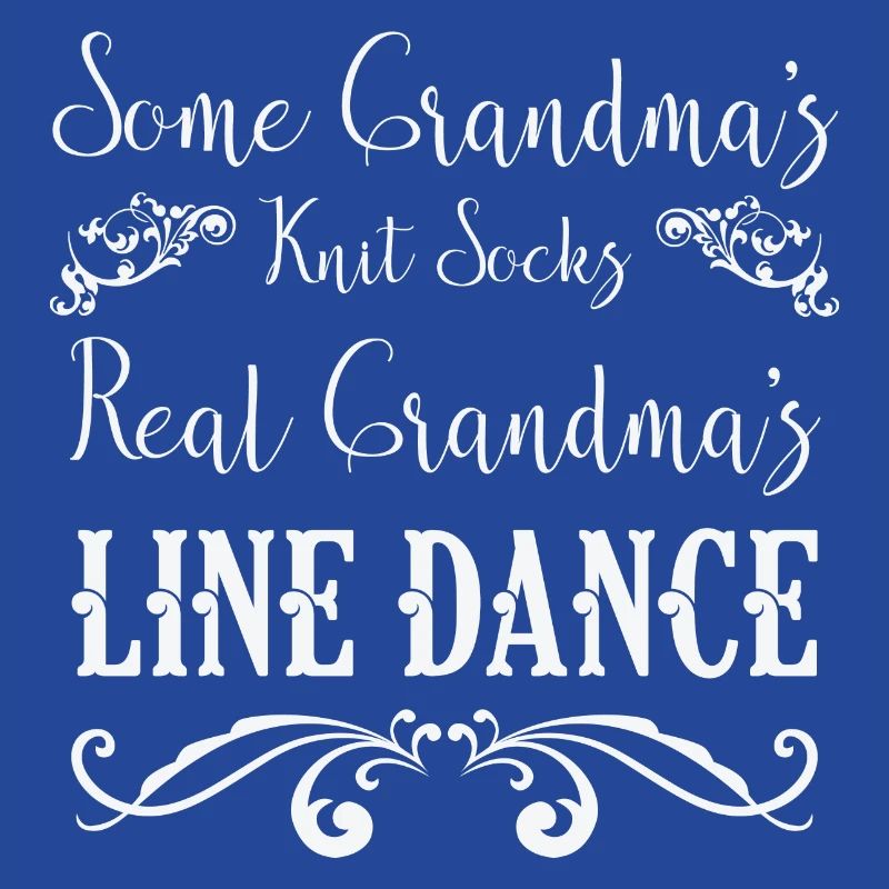 Einige Omas Stricksocken Echte Omas Line Dance