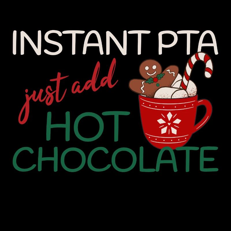 PTA instantané il suffit d’ajouter du chocolat chaud de Noël