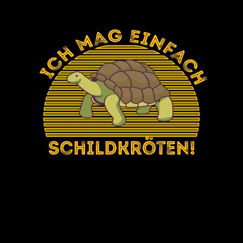 Ich mag einfach Schildkröten
