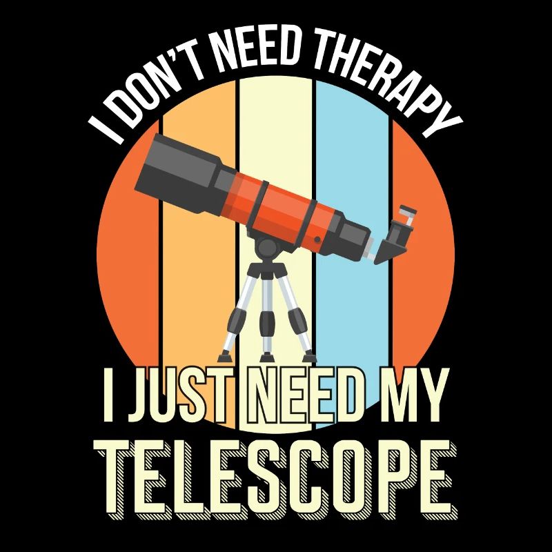 Telescope Therapy Astronomer Mars Jupiter