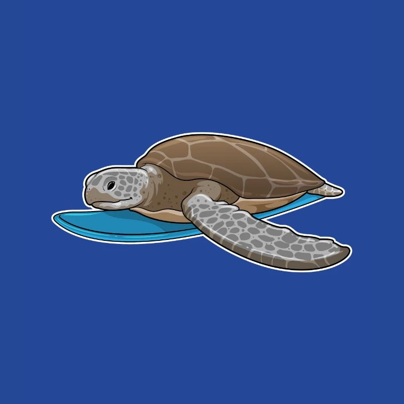 Turtle Surfer Surfboard
