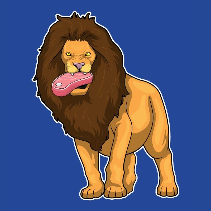 Löwe Fleisch