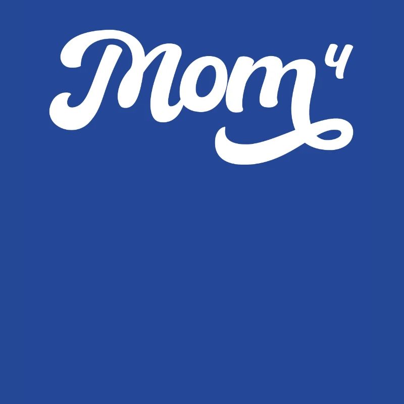 Mama Hoch 4 Muttertag Mama 4 Kinder Geschenk