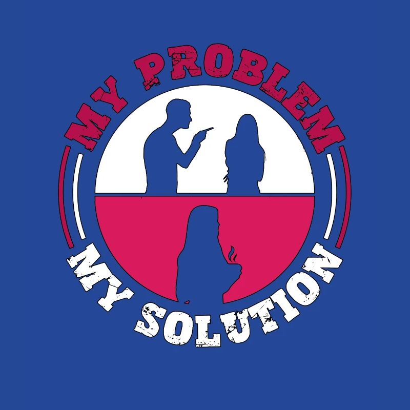 Hot Tea Lover My Problem My Solution Pictogram Mom