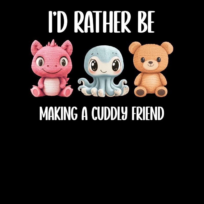 I'd Rather Be Making a Cuddly Friend Stricken
