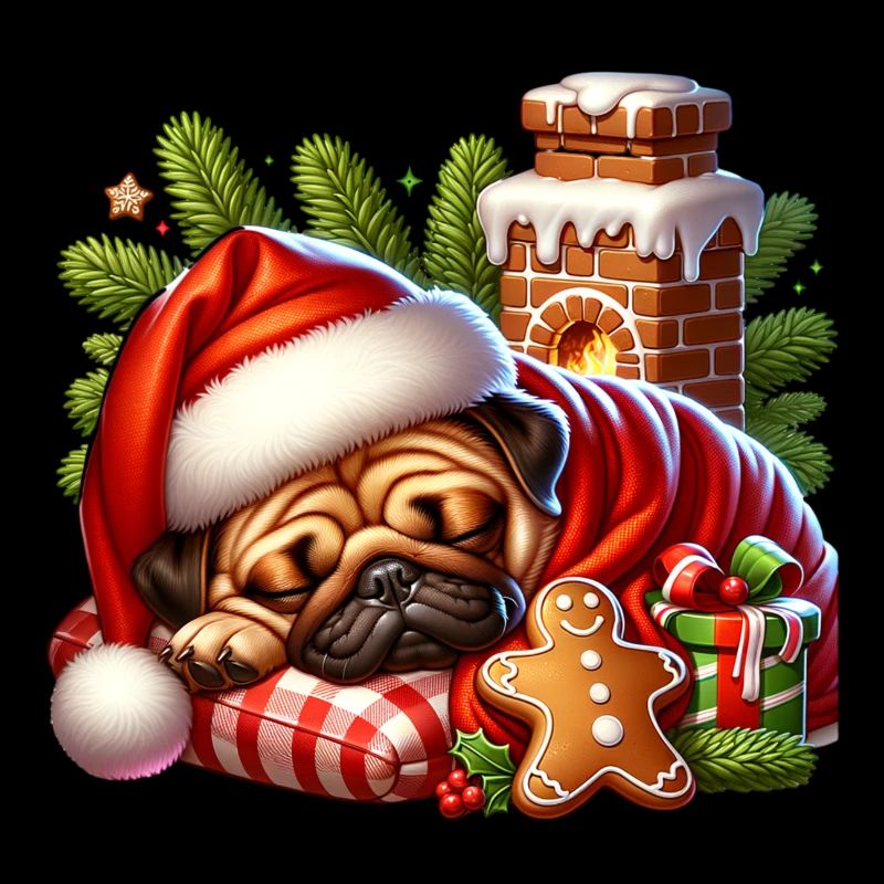 Mops Schläft
