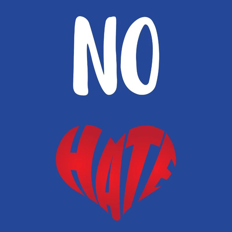 No Hate Dislike Stop Hate Anti Hate