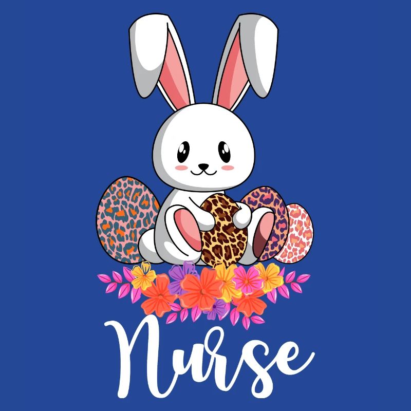 Easter Leopard Easter Egg Nurse Easter