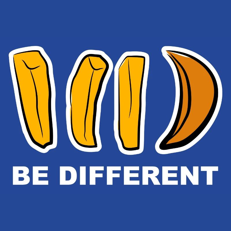 Anders, Different, Aussenseiter, Pommes, Geschenk,