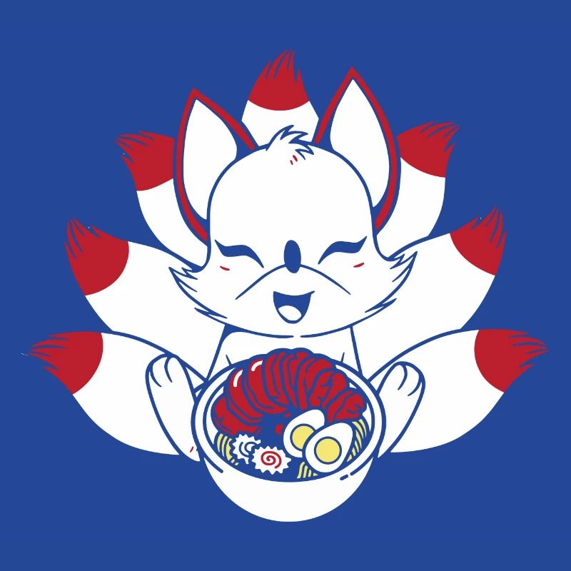 Kitsune Fox Kawaii Fox Gift