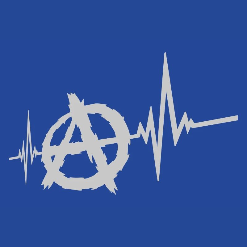 Frequency anarchy symbol logo