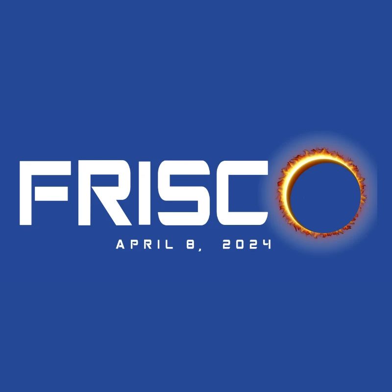 Frisco Texas 2024 Eclipse Souvenir April 8