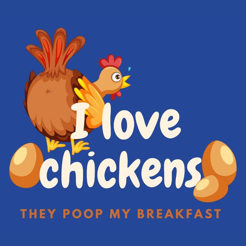 J’ADORE LES POULETS Élevage de poulets Éleveur de poulets Disant