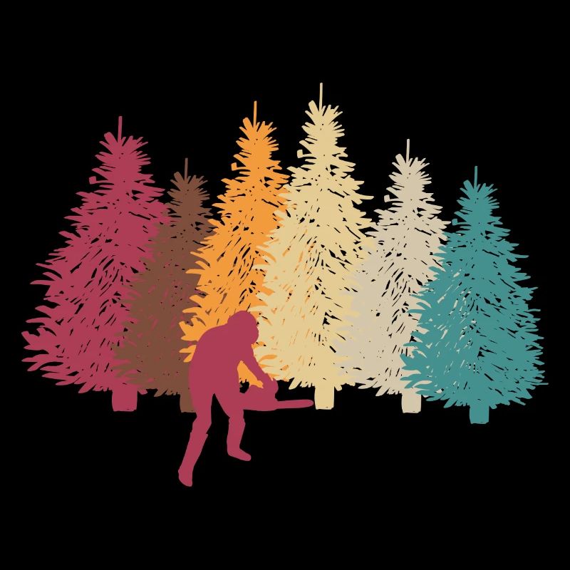 Wald Wälder Förster Jäger Geschenk Baum