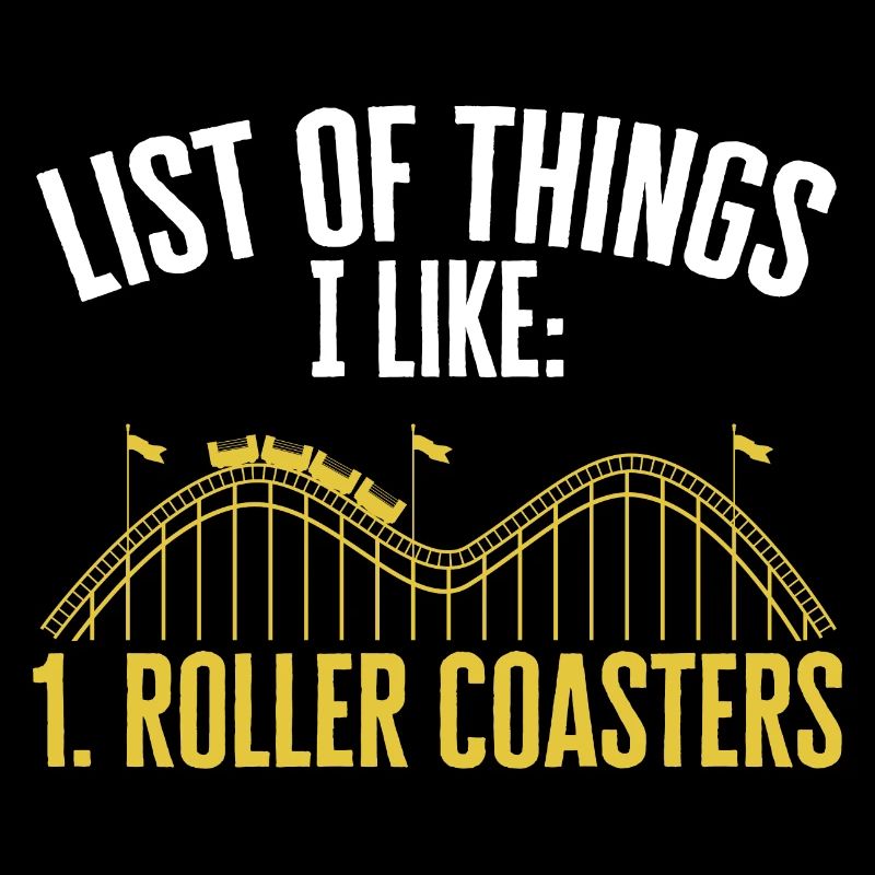 Achterbahn Rollercoaster Freizeitpark