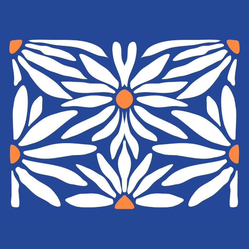 Groovy Gänseblümchen-Blumen