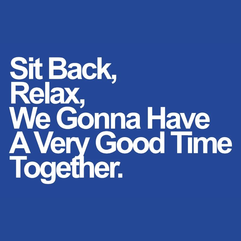 Techno House Music Sit Back Relax Gift