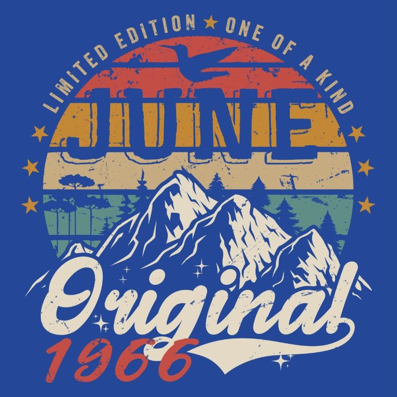 Juni 1966 Geburtstag Juni 1966 Geschenk Juni 1966