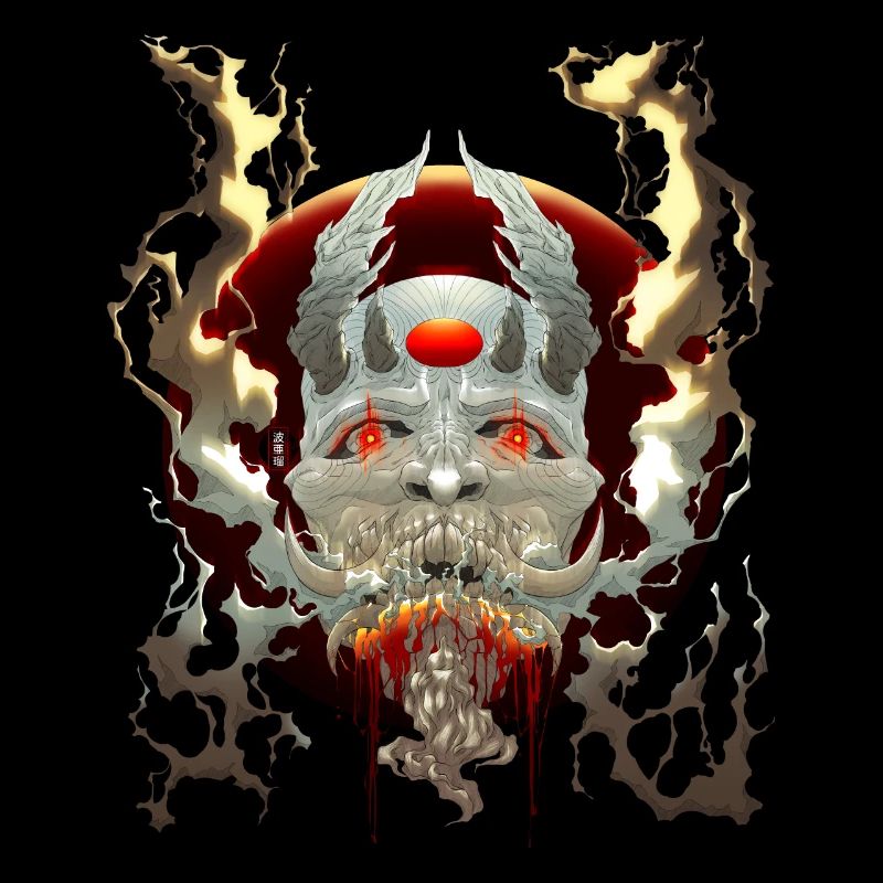 Oni Dämon Maske