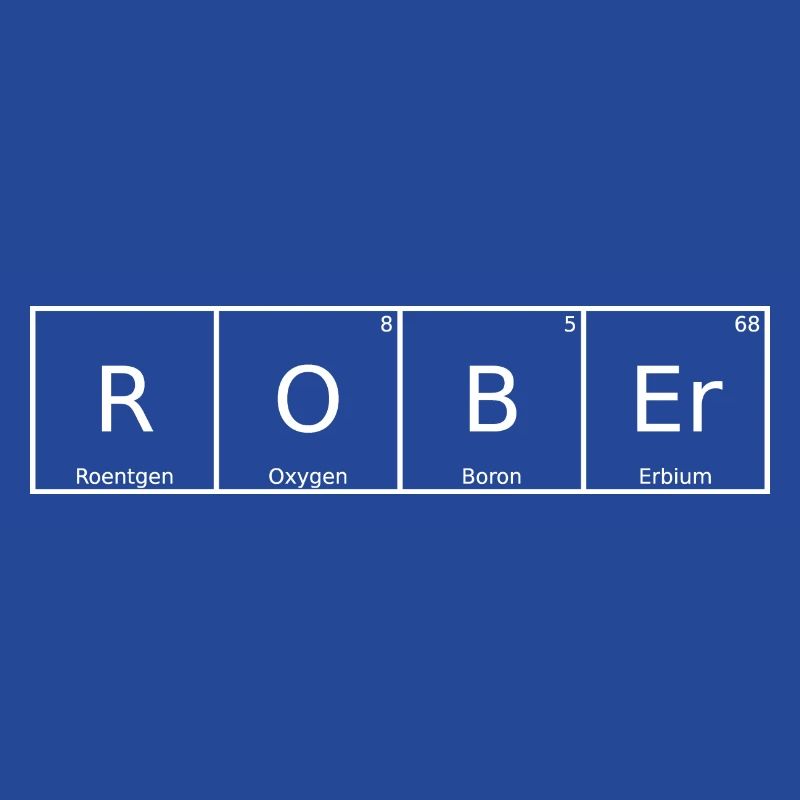 Rober Name First Name Chemistry Periodic Table Elements