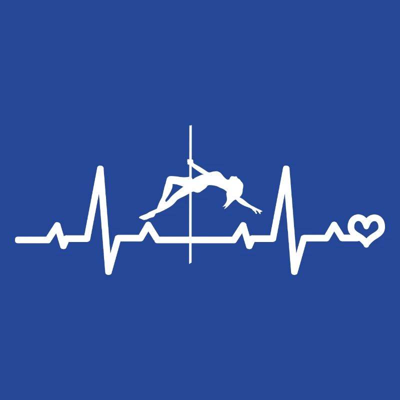Dancing Heartbeat Pole Dance ECG