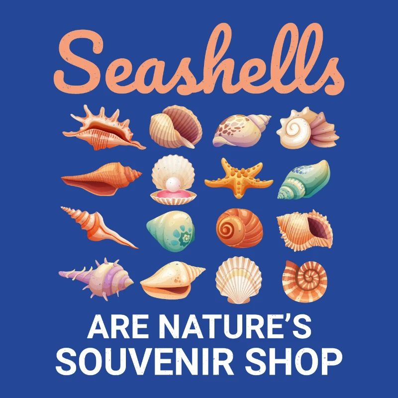 Seashells Collector Beachcomber Sea Shell Ocean