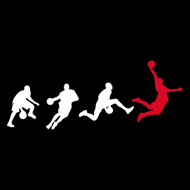 Basket-ball Basketteur Evolution Dunk
