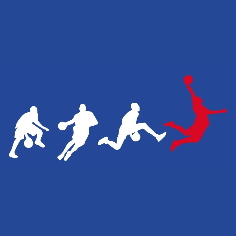 Basket-ball Basketteur Evolution Dunk